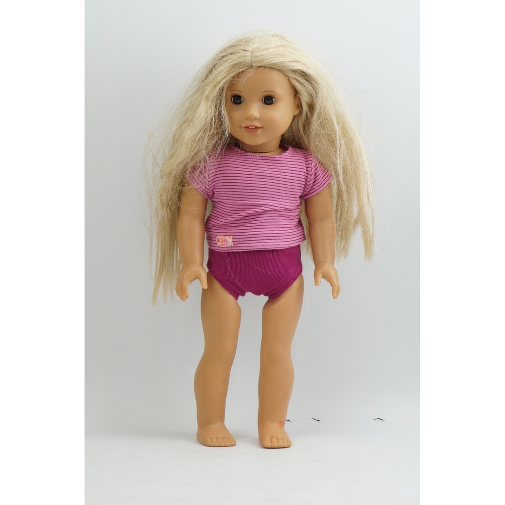 American Girl Julie Albright Doll 18 Inch Blonde Hair Brown Eyes VGC